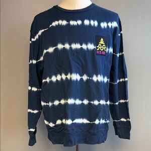 Diesel Tie Dye Sweatshirt XL 100% Cotton Graphic
